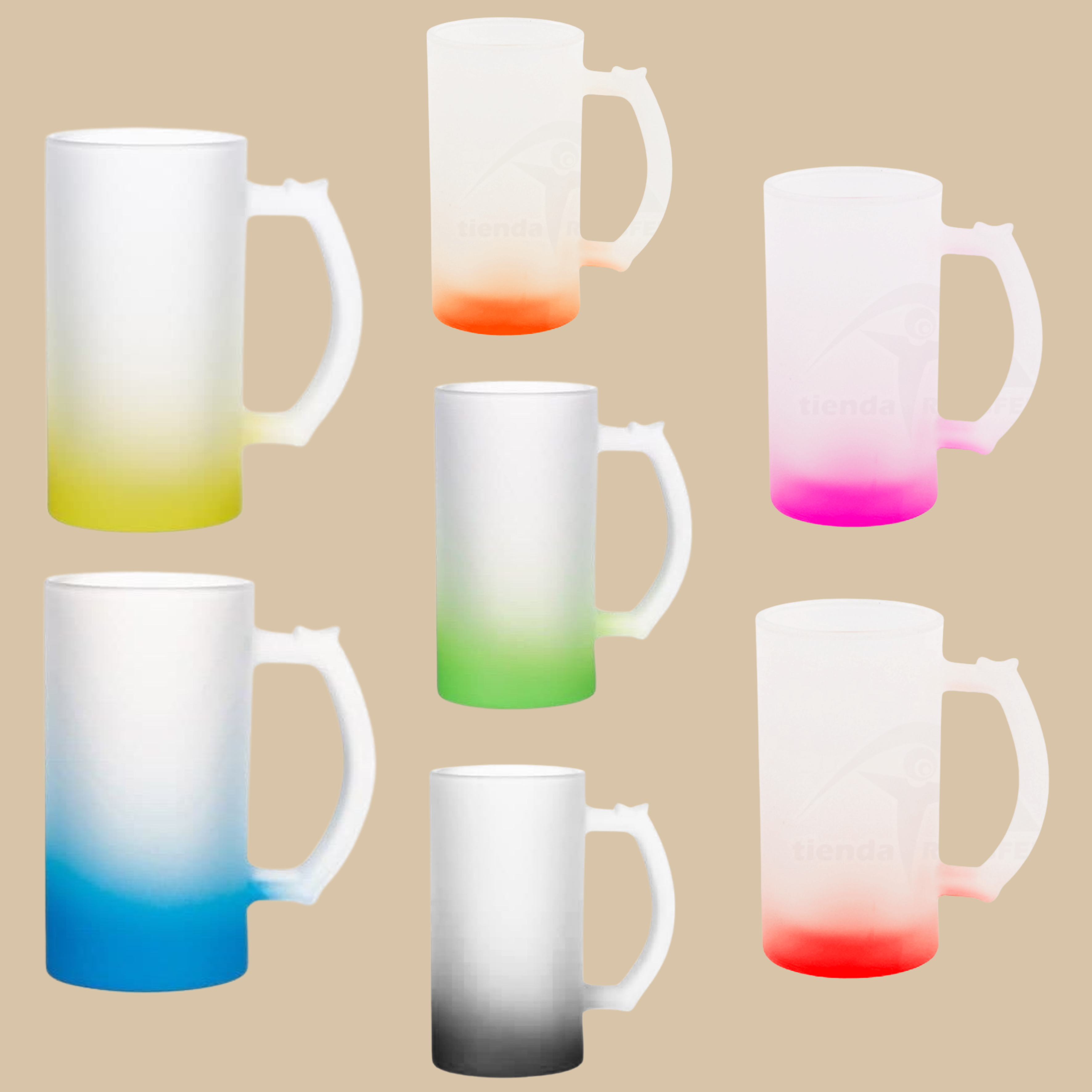 Mugs Cerveceros 16Oz Personalizables