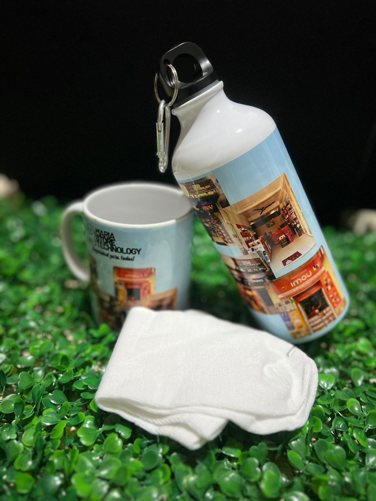 🎁 Kit Personalizado: Caramañola+Mug+Medias