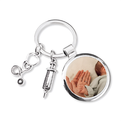 Llavero Enfermer@ Personalizado – Regalo para personal de salud