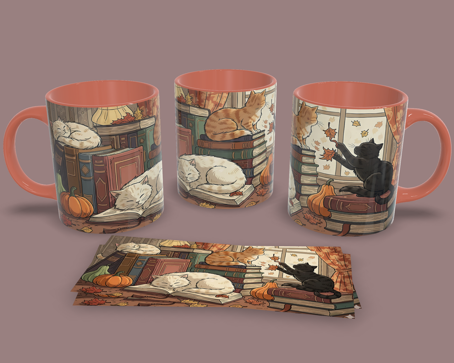 Tarde Otoñal Entre Libros y Gatitos // Hallowen 4