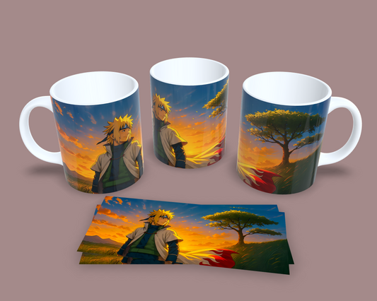 Taza En Cada Amanecer Vive tu Legado // Naruto