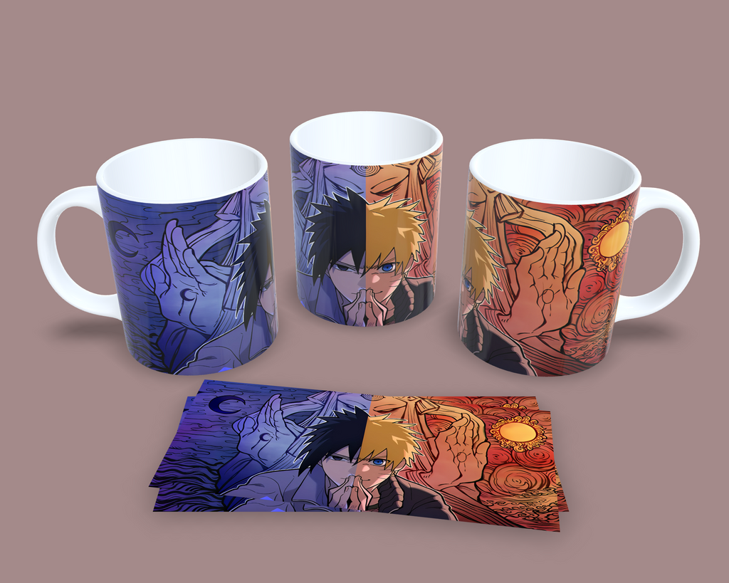 Taza Luz y Oscuridad pero el Mismo Destino // Naruto