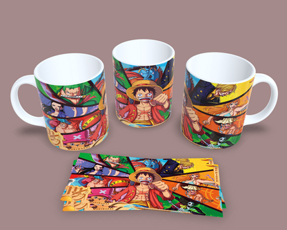 Taza Cada uno con su Estilo, Todos con el Mismo Sueño // One Piece