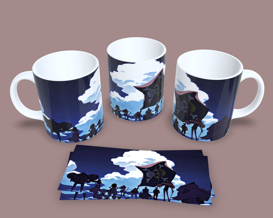 Taza Juntos Hacia el Amanecer // One Piece