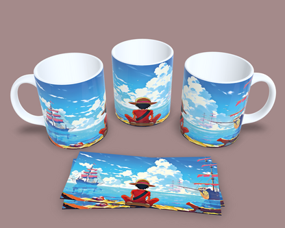 Taza El Mar me Llama // One Piece