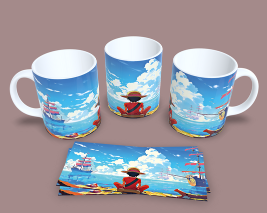 Taza El Mar me Llama // One Piece