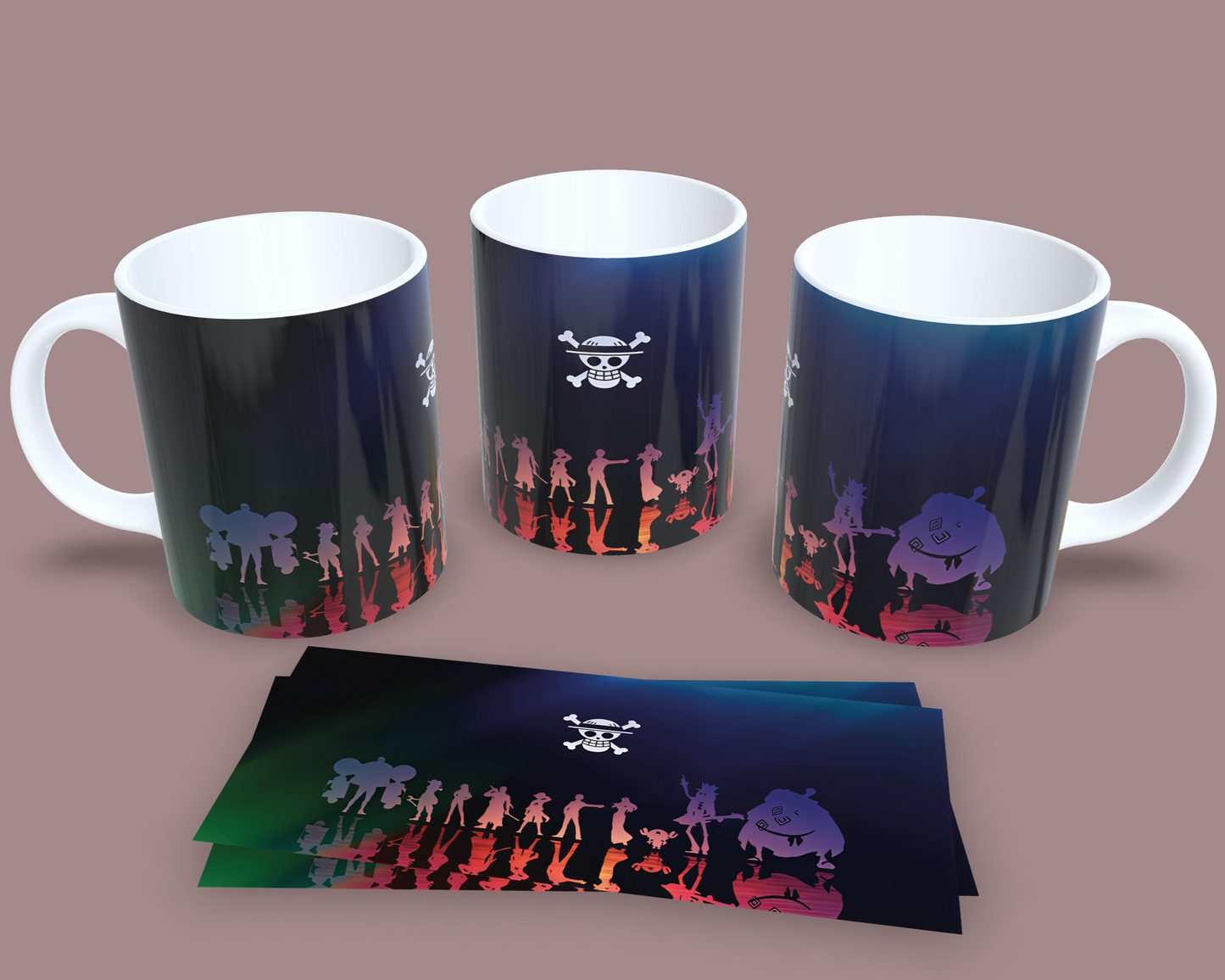 Taza Sombras del Nuevo Mundo // One Piece