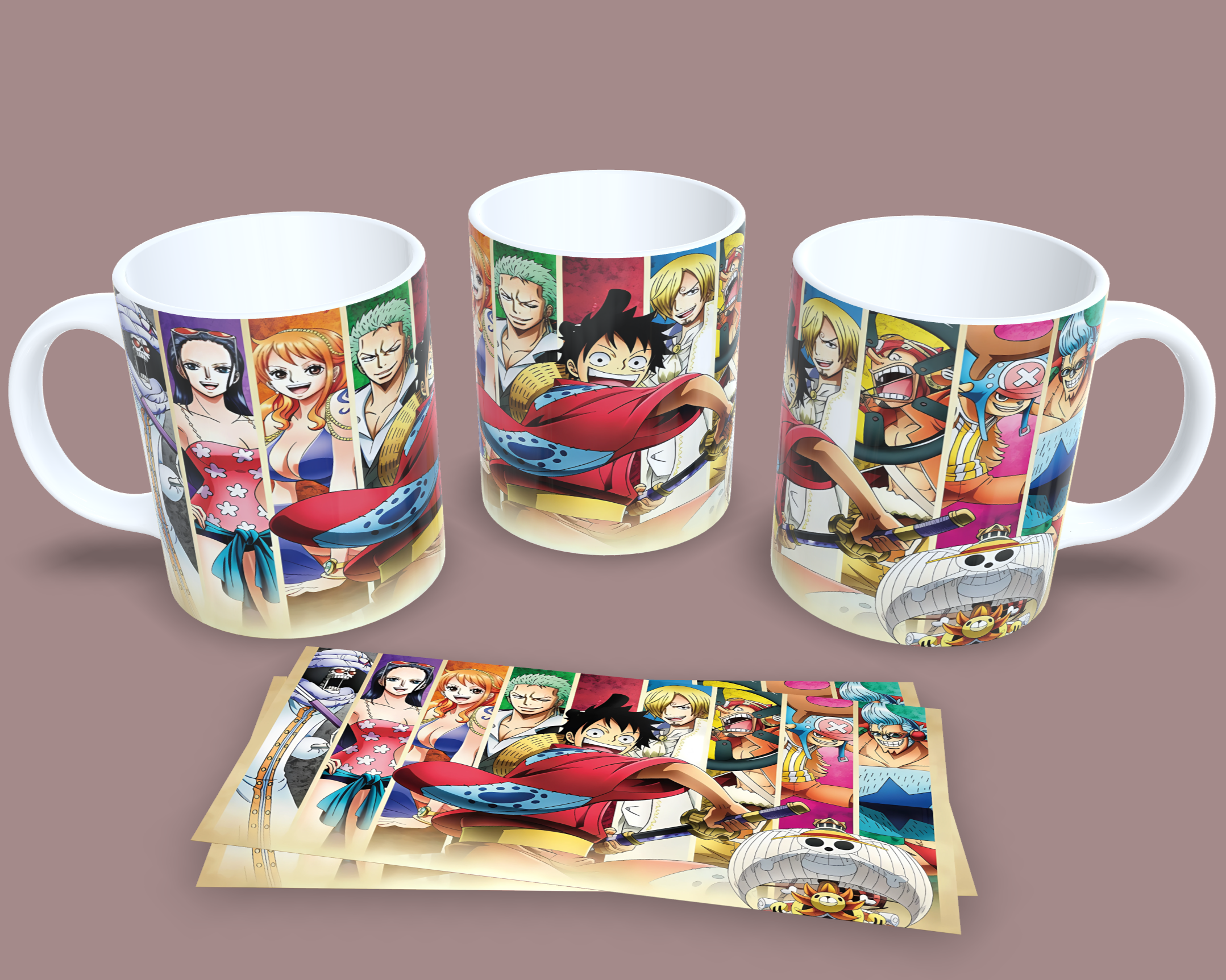 Taza Los Piratas del Nuevo Mundo // One Piece