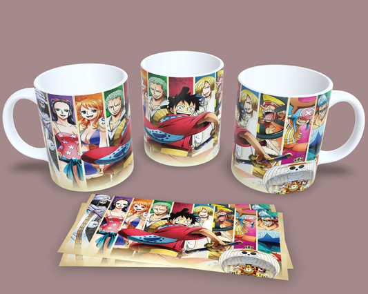 Taza Los Piratas del Nuevo Mundo // One Piece