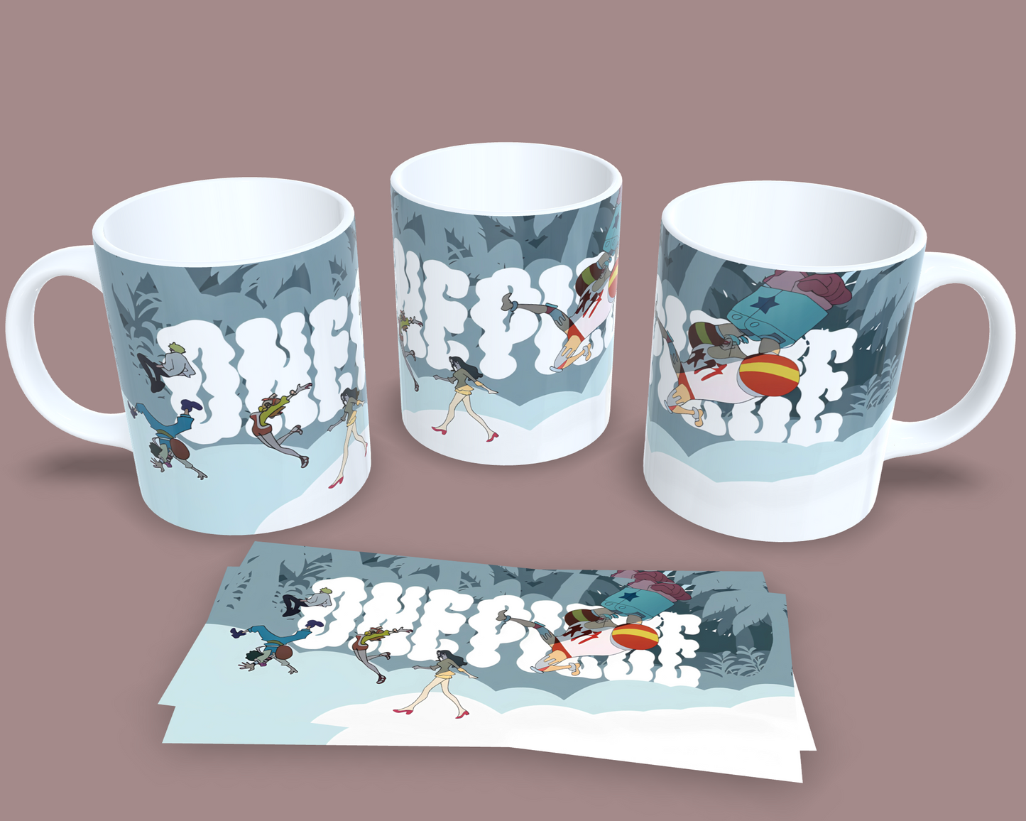 Taza Asi se ve la Aventura // One Piece