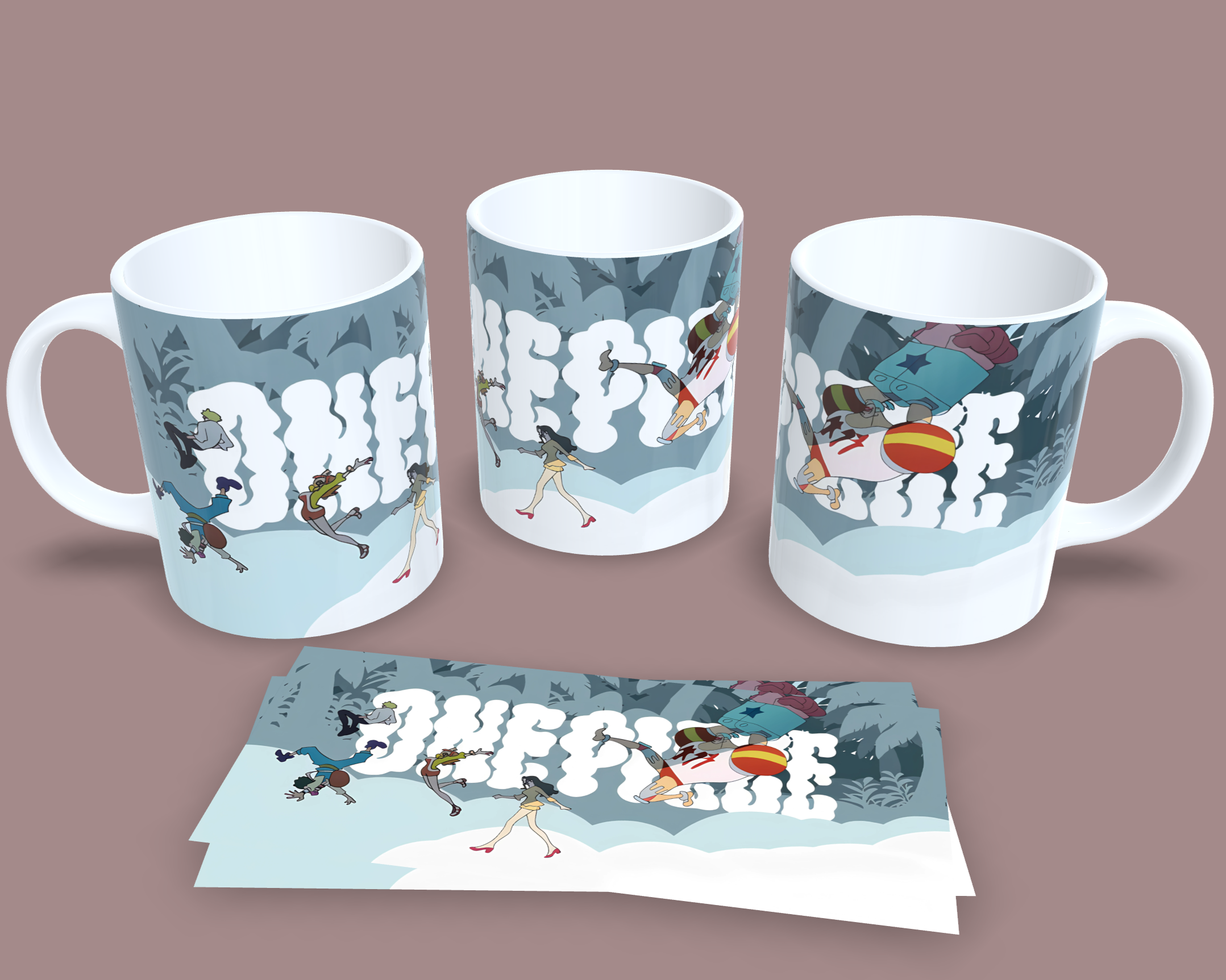 Taza Asi se ve la Aventura // One Piece