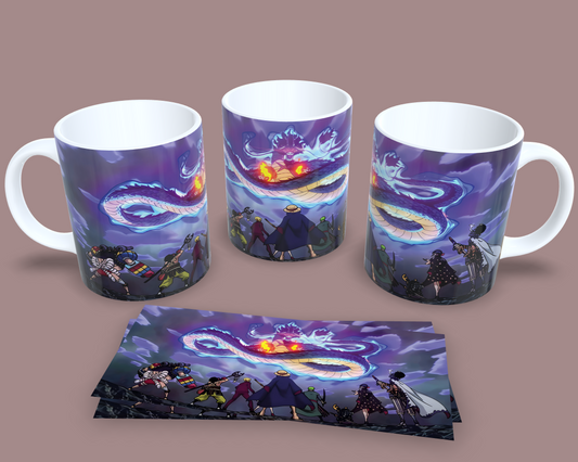 Taza Unidos Contra el Poder // One Piece