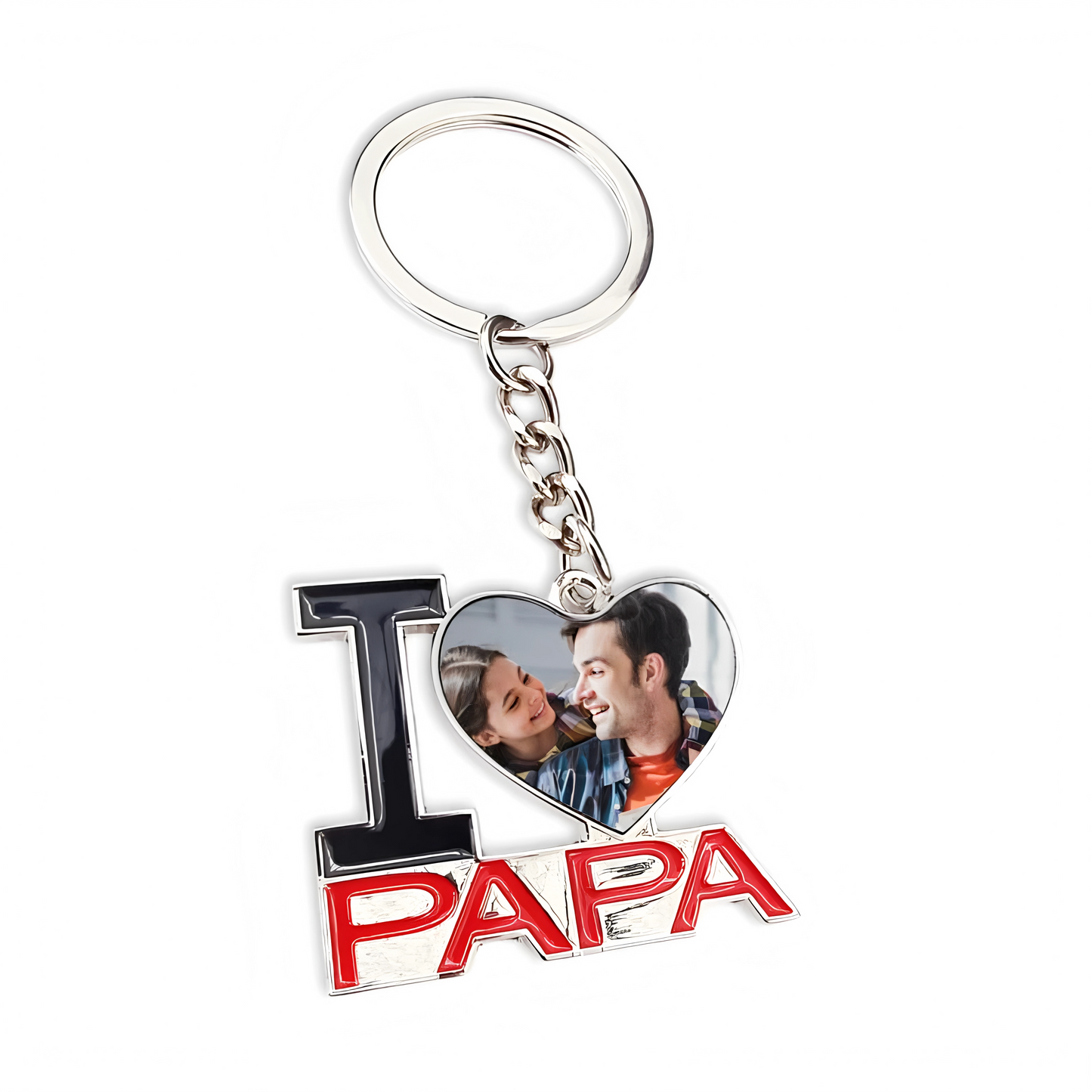 Llavero Yo ❤️ Amo Papá - Regalo para papá