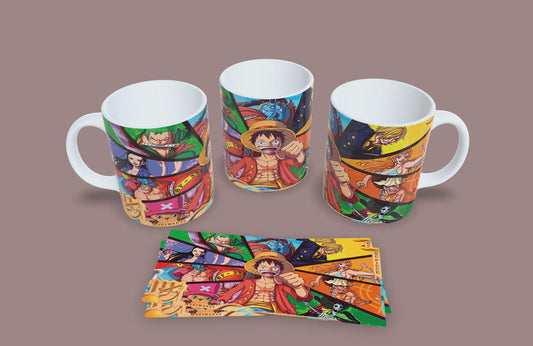 Taza Cada uno con su Estilo, Todos con el Mismo Sueño // One Piece