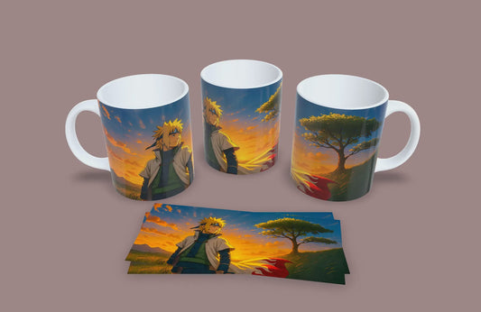 Taza En Cada Amanecer Vive tu Legado // Naruto