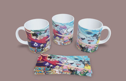 Taza Siempre Juntos Siempre Locos // One Piece