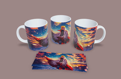 Taza El Hokage que Ilumino la Oscuridad // Naruto