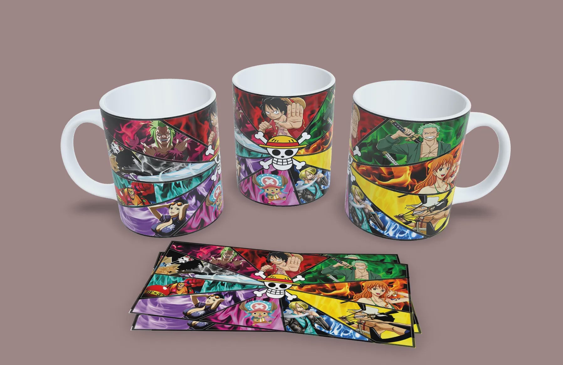Taza Tripulación del Sombrero de Paja // One Piece