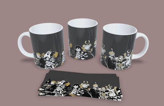 Taza Los Samuráis del Nuevo Mundo // One Piece
