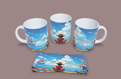 Taza El Mar me Llama // One Piece