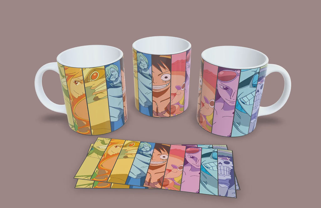 Taza Un Arcoíris Llamado Nakama // One Piece