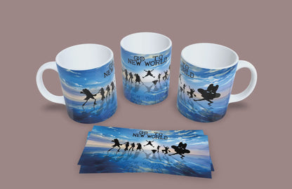 Taza El Nuevo Mundo nos Espera // One Piece