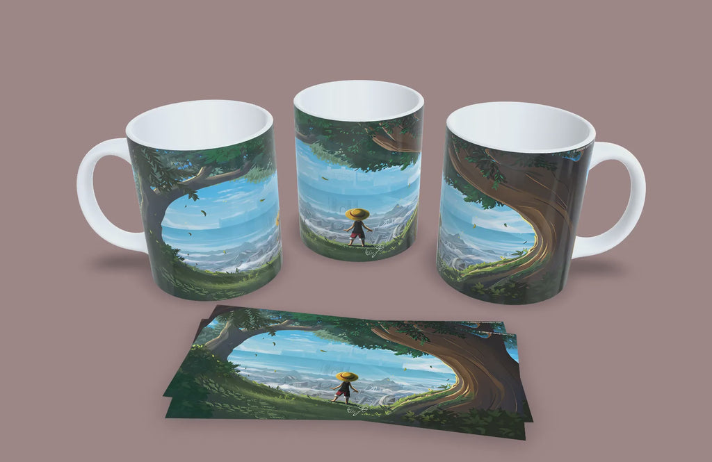 Taza El Horizonte me Espera // One Piece
