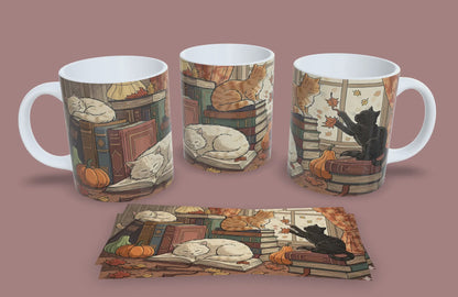 Tarde Otoñal Entre Libros y Gatitos // Hallowen 4