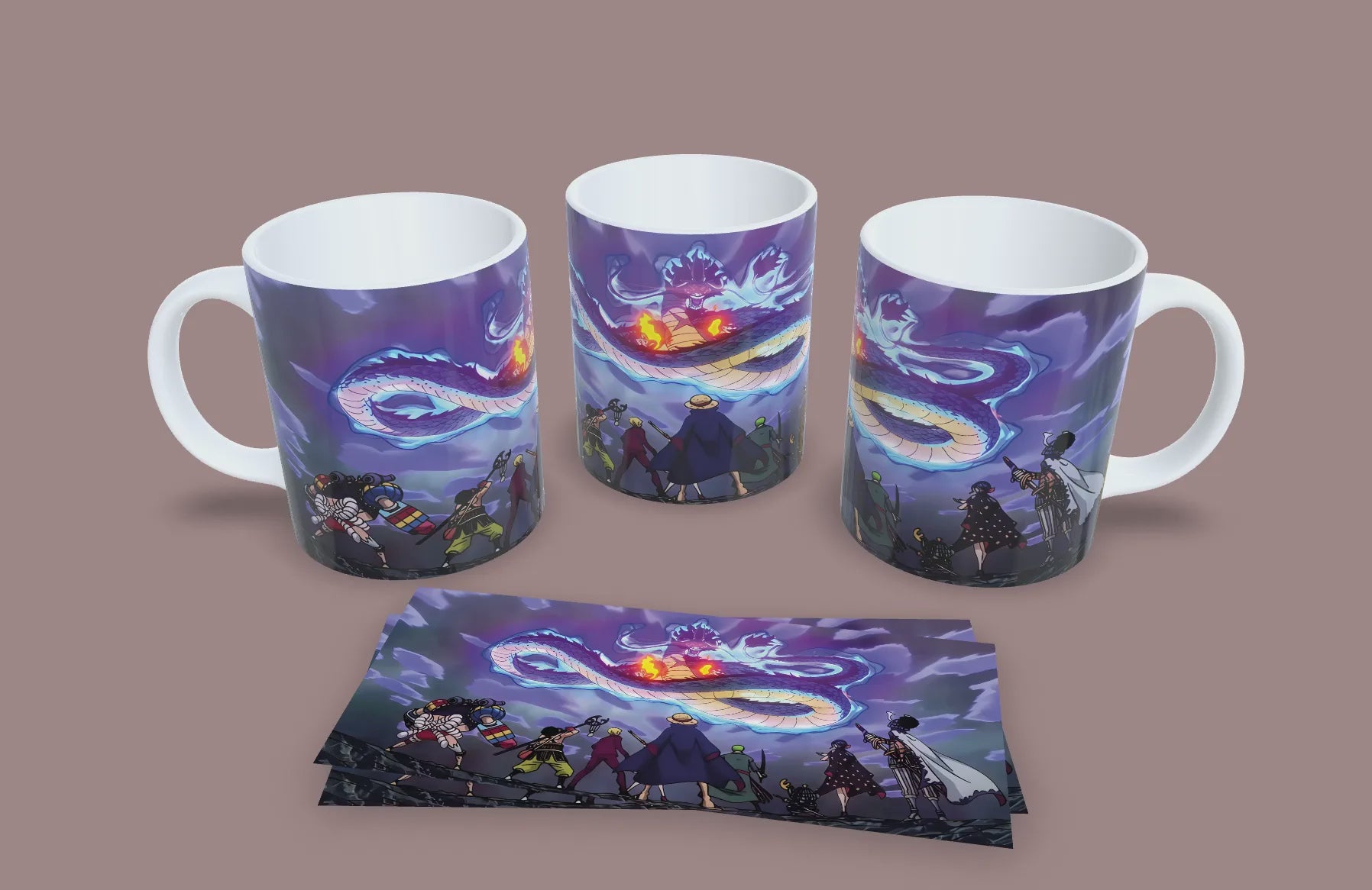Taza Unidos Contra el Poder // One Piece